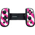Pink and White Geometric Stripes Backbone One for iPhone Game Controller Skin