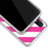 Pink and White Geometric Stripes Galaxy A10e Clear Case