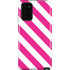 Pink and White Geometric Stripes Galaxy Note20 5G Pro Case