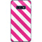 Pink and White Geometric Stripes Galaxy S10e Skin