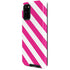 Pink and White Geometric Stripes Galaxy S20 Pro Case