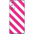 Pink and White Geometric Stripes Galaxy S20 Skin