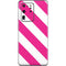 Pink and White Geometric Stripes Galaxy S20 Ultra 5G Skin