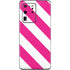 Pink and White Geometric Stripes Galaxy S20 Ultra 5G Skin