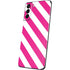 Pink and White Geometric Stripes Galaxy S21 5G Skin