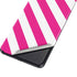 Pink and White Geometric Stripes Galaxy S21 Ultra 5G Skin