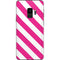 Pink and White Geometric Stripes Galaxy S9 Skin
