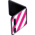 Pink and White Geometric Stripes Galaxy Z Flip Skin