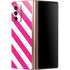 Pink and White Geometric Stripes Galaxy Z Fold2 5G Skin