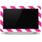Pink and White Geometric Stripes Google Home Hub Skin