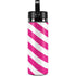 Pink and White Geometric Stripes Hydro Flask 20oz Wide Mouth Skin