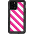 Pink and White Geometric Stripes iPhone 12 Pro Waterproof Case