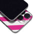 Pink and White Geometric Stripes iPhone 13 Pro Skin