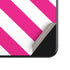 Pink and White Geometric Stripes iPhone SE (2nd & 3rd Gen) Skin