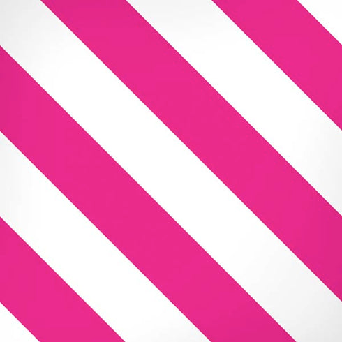 Pink and White Geometric Stripes iPhone XS Max Skin