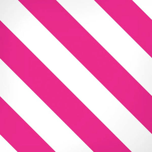 Pink and White Geometric Stripes iPhone XS Pro Case