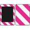 Pink and White Geometric Stripes Amazon Kindle Skin