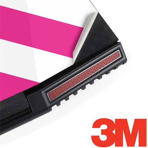 Pink and White Geometric Stripes Legion Y720 Skin