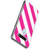 Pink and White Geometric Stripes LG Stylo 6 Clear Case