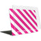 Pink and White Geometric Stripes MacBook Air 13in (2020) Case plus Skin