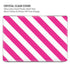 Pink and White Geometric Stripes MacBook Air 13in M1 (2021) Case plus Skin