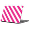 Pink and White Geometric Stripes Apple MacBook Pro 13-inch Skin