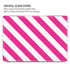 Pink and White Geometric Stripes MacBook Pro 13in (2020) Case plus Skin