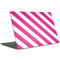 Pink and White Geometric Stripes Apple MacBook Pro 15-inch Skin