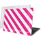 Pink and White Geometric Stripes MacBook Pro 15in (2016-19) Case plus Skin
