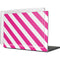Pink and White Geometric Stripes MacBook Pro 16in (2021-25) Case plus Skin