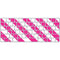 Pink and White Geometric Stripes Magic Keyboard Skin