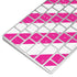 Pink and White Geometric Stripes Magic Keyboard Skin