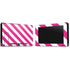 Pink and White Geometric Stripes Nintendo Switch Bundle Skin