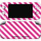 Pink and White Geometric Stripes Nintendo Switch Lite Skin