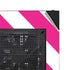 Pink and White Geometric Stripes NZXT H510 Compact ATX Mid-Tower Case Skin