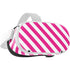 Pink and White Geometric Stripes Oculus Quest 2 Skin