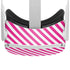 Pink and White Geometric Stripes Oculus Quest 2 Skin