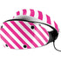 Pink and White Geometric Stripes PlayStation VR2 Skin