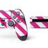 Pink and White Geometric Stripes PS4 Slim Bundle Skin