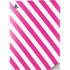 Pink and White Geometric Stripes PS5 Digital Edition Console Skin