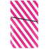 Pink and White Geometric Stripes PS5 Slim Disk Console Skin