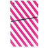 Pink and White Geometric Stripes PS5 Slim Digital Edition Console Skin