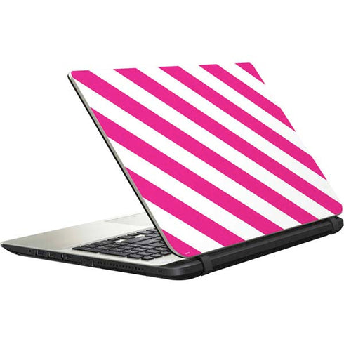 Pink and White Geometric Stripes Satellite L50-B / S50-B Skin