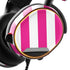Pink and White Geometric Stripes SteelSeries Arctis 3 Skin