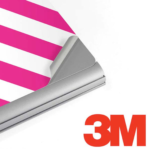 Pink and White Geometric Stripes Surface Book 2 15in Skin