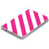Pink and White Geometric Stripes Surface Duo Skin