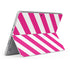 Pink and White Geometric Stripes Surface Go Skin