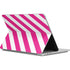 Pink and White Geometric Stripes Surface Laptop Studio Skin
