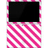 Pink and White Geometric Stripes Surface Pro 7 Skin