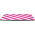 Pink and White Geometric Stripes Universal Laptop 17in (13.8 x 10in) Skin